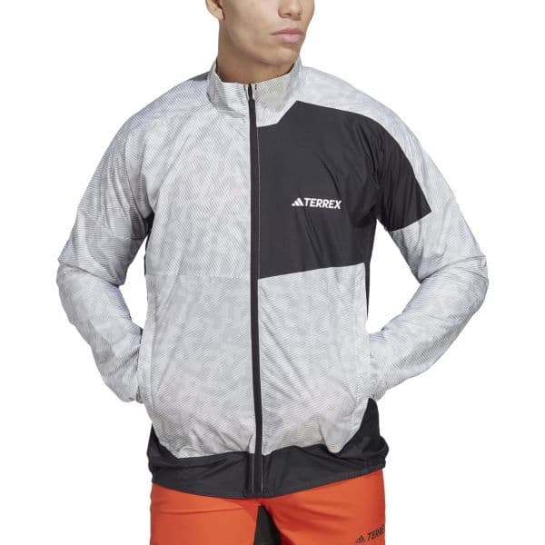 Adidas Terrex Casaco Trail Wind J hz1299 XL Branco