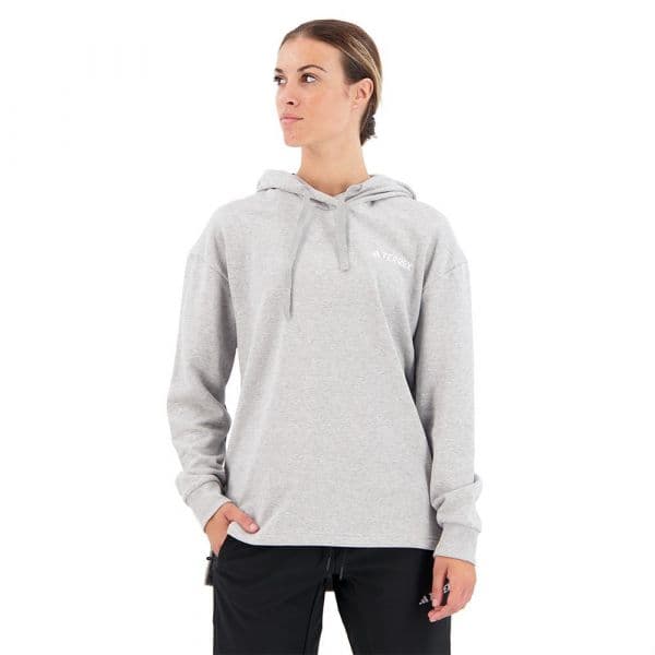 Adidas Organiser Logo Hoodie Cinzento XL Mulher