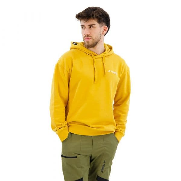Adidas Organiser Logo Hoodie Amarelo L Homem