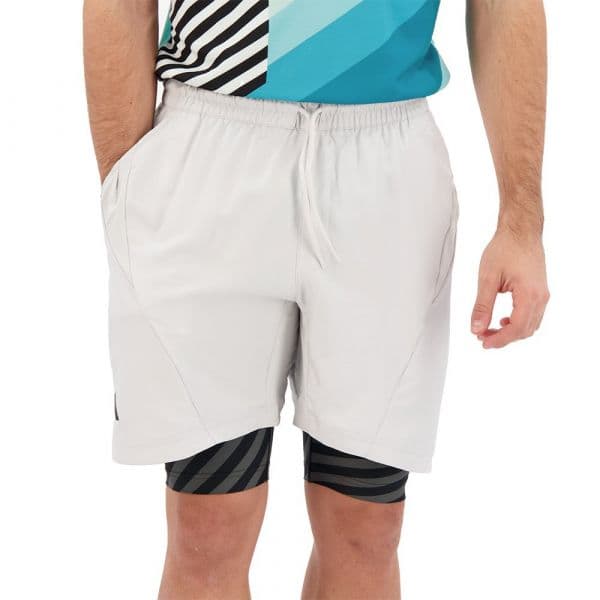 Adidas Aeroready Two-in-one Pro Shorts Branco XL Homem