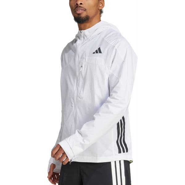 Adidas Casaco com Capuz Adizero jf3471 XL Branco