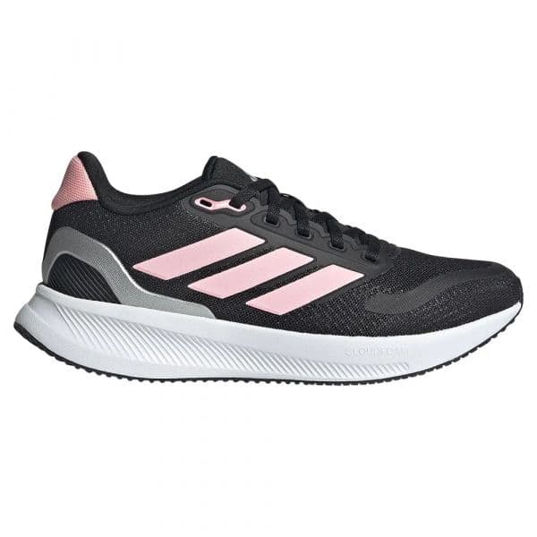 Adidas Sapatilhas de Running Runfalcon 5 Core Black / Pink Spark / Silver Met 40