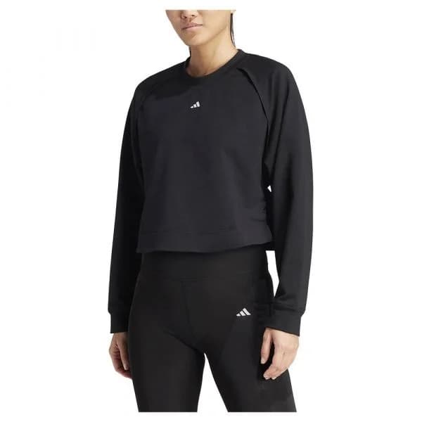 Adidas Power Cover Up Sweatshirt Preto S / Regular Mulher
