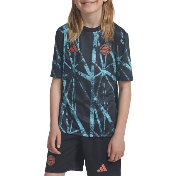 Adidas Camisa Fcb Preshi Y jj1386 M (147-152 cm) Preto