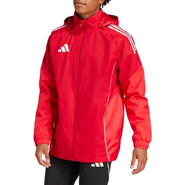 Adidas Casaco com Capuz TIRO25C Aw Jkt ji6503 S Vermelho