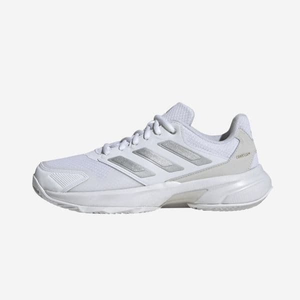 Adidas Sapatilhas de Ténis Terra Batida - Courtjam Control 3 Branco prata-36 2/3