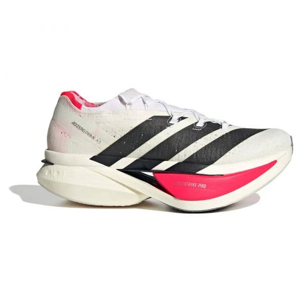 Adidas Sapatilhas de Running Adizero Prime X3 Strung Cloud White / Core Black / Lucid Red 38 2/3