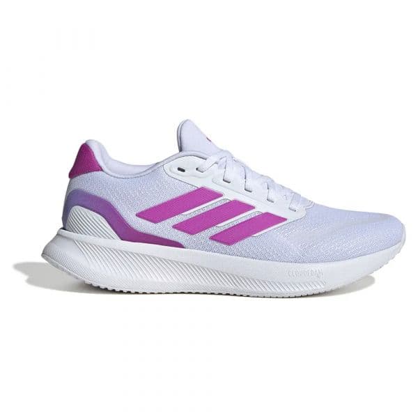 Adidas Sapatilhas de Running Runfalcon 5 Cloud White / Purple Burst / Semi Blue Burst 40