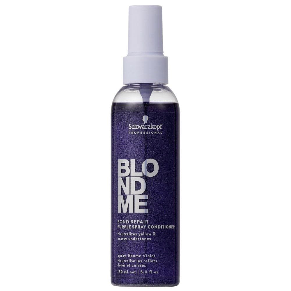 Schwarzkopf Blondme Bond Repair Acondicionador Morado Spray 150 ml