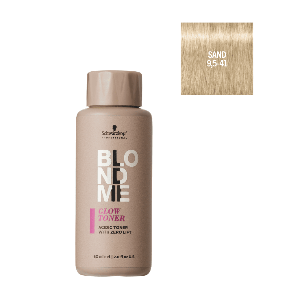 	 Schwarzkopf BlondMe Glow Toner   Iluminador Tom 9.5-41#Arena 60ml