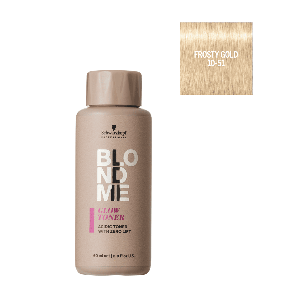 Schwarzkopf BlondMe  Tonalizante de Brilho Tom  10-51  #Ice Gold  60ml