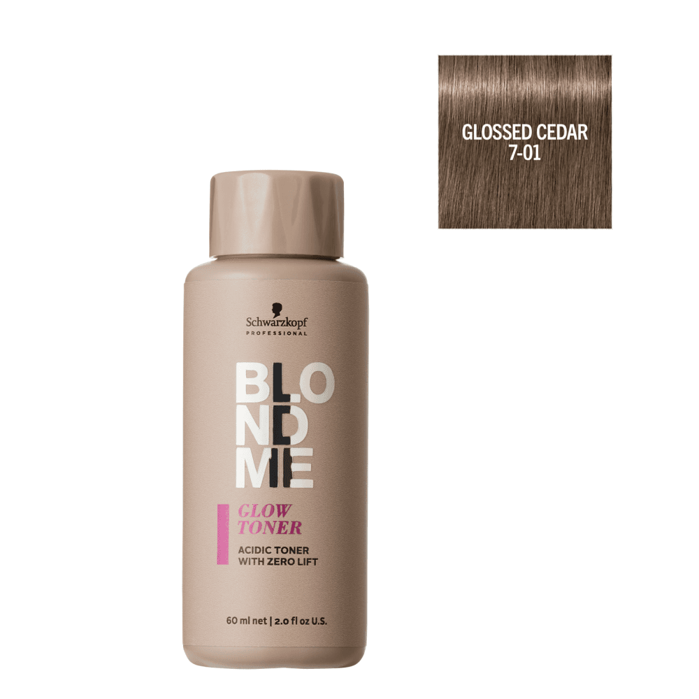 Schwarzkopf BlondMe Glow Toner Tonalizante de Brilho Tom 7-01 Cedro Glaseado 60ml