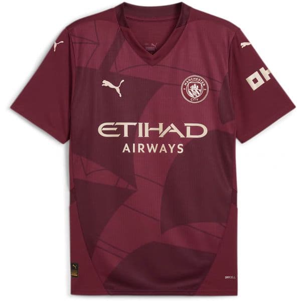 Puma Camisa Manchester City 2024/25 3rd Jersey Men 775201-03 XL Bordô