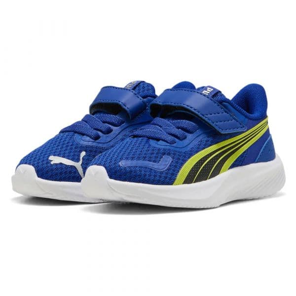 Puma Sapatilhas de Running Pounce Ac+ Vivid Blue / Lemon Sherbert / Puma White 20