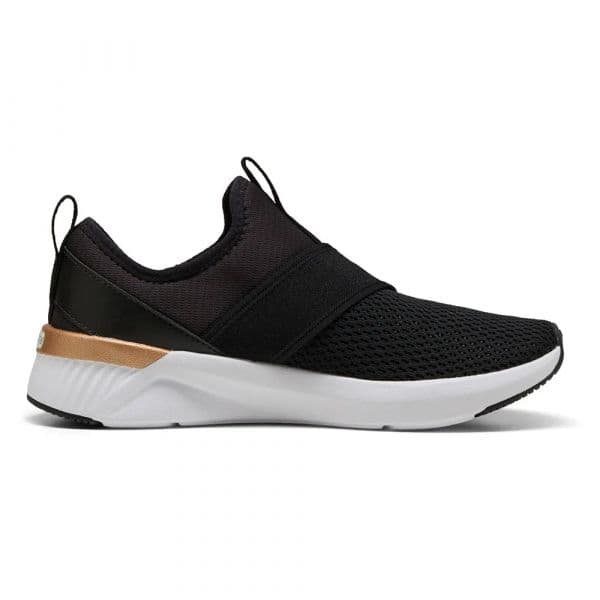 Puma Select Sapatilhas de Running Softride Harli Slip-on Puma Black / Puma White / Puma Gold 36