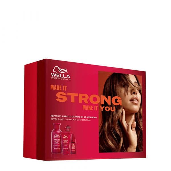 Wella Professionals Ultimate Repair Shampoo 250ml + Máscara 75ml + Spray 30ml
