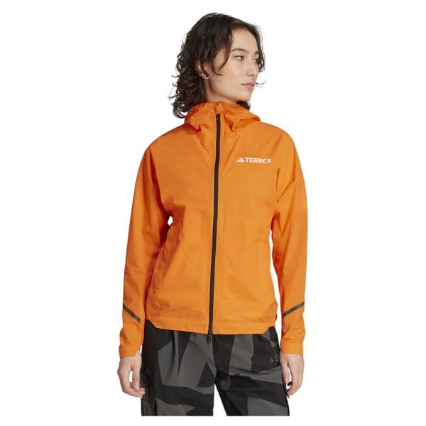 Adidas Terrex Casaco com Capuz Xperior 2.5 Layer Light Climaproof ka5870 Xs Laranja