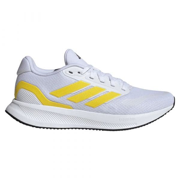 Adidas Sapatilhas de Running Runfalcon 5 Cloud White / Yellow / Core Black 41 1/3
