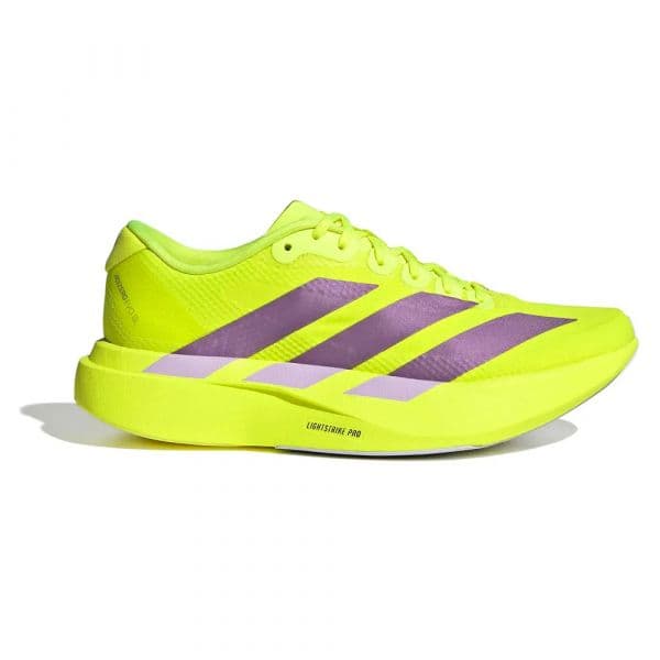 Adidas Sapatilhas de Running Adizero Evo SL Solar Yellow / Aurora Plum / Powder Plum 40