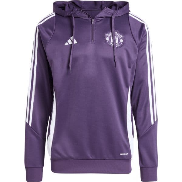 Adidas Sweatshirt com Capuz Mufc Tr Hood 2025/26 jp3242 S Violeta