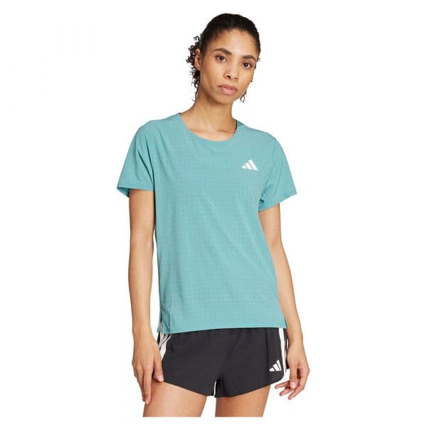 Adidas T-shirt Adizero jv7172 L Azul
