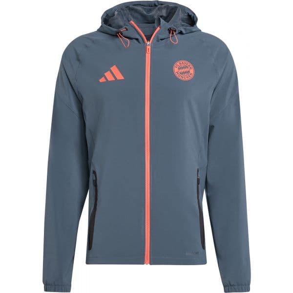 Adidas Casaco com Capuz Fc Bayern Tiro25 Competition Vis Tech Travel jv5343 XL Cinzento