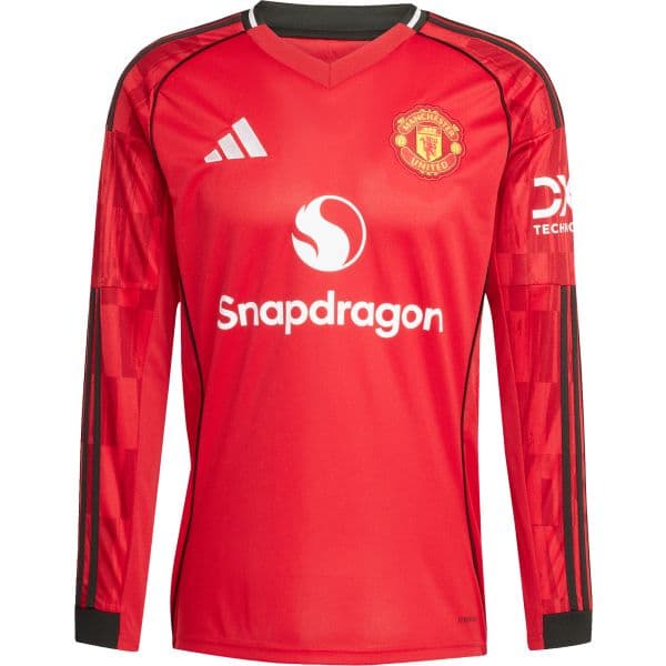Adidas Camisola de Manga-comprida Mufc H Jsy L 2025/26 jp3037 L Vermelho