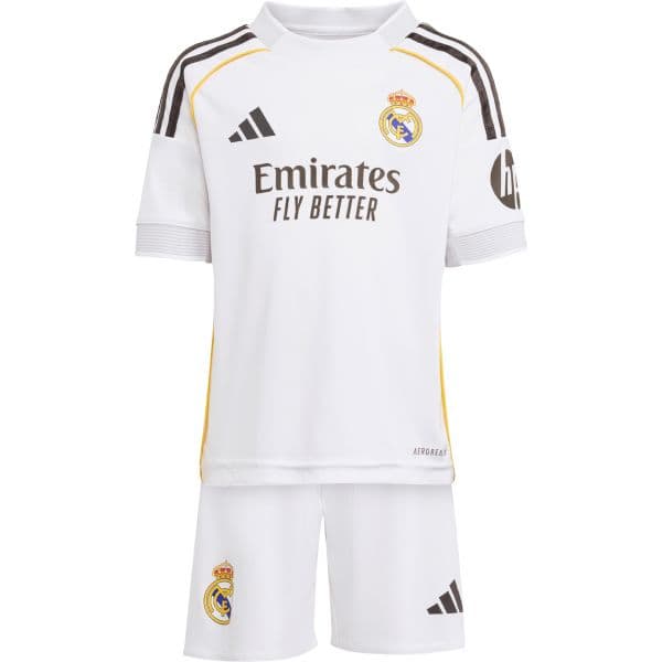 Adidas Conjunto Real H Mini 2025/26 jn8870 3T (93-98 cm) Branco