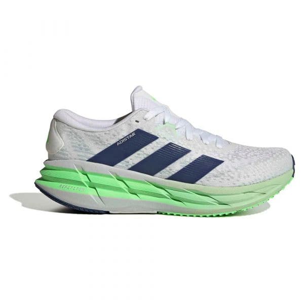 Adidas Sapatilhas de Running Adistar 4 Cloud White / Tech Indigo / Lime Burst 44 2/3