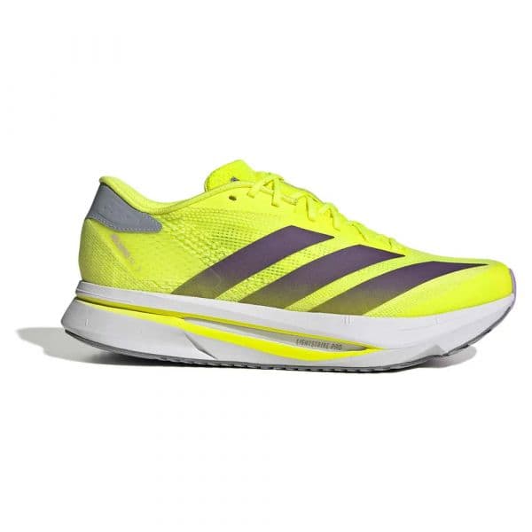 Adidas Sapatilhas de Running Adizero Sl 2 Solar Yellow / Aurora Plum / Powder Plum 41 1/3