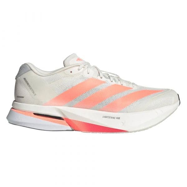 Adidas Sapatilhas de Running Adizero Boston 13 Shoes Off White / Lucid Orange / Grey 40 2/3