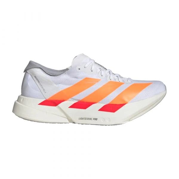 Adidas Sapatilhas de Running Adizero Adios Pro 4 Cloud White / Lucid Orange / Lucid Red 43 1/3