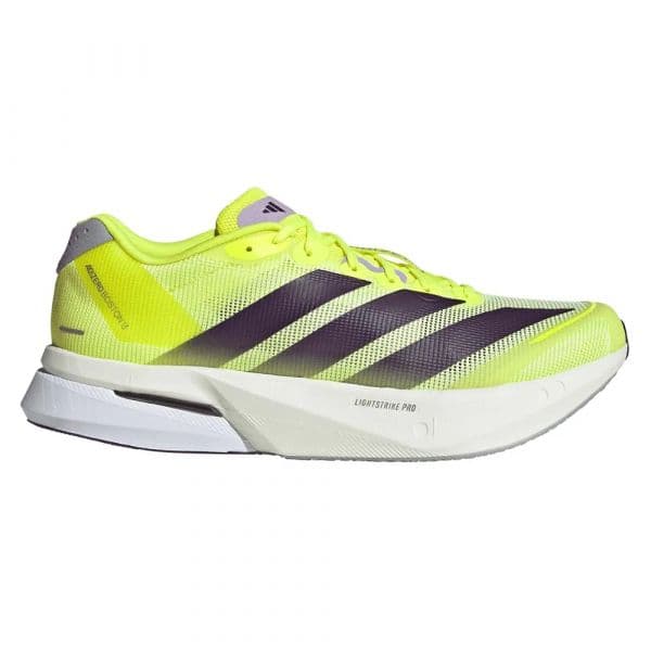 Adidas Sapatilhas de Running Adizero Boston 13 Shoes Solar Yellow / Aurora Plum / Powder Plum 41 1/3