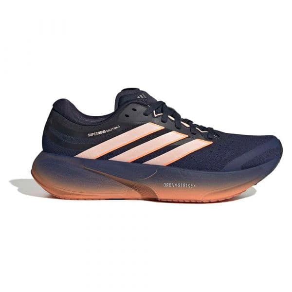 Adidas Sapatilhas de Running Supernova Solution 3 Dark Blue / Clear Orange / Beam Orange 40 2/3