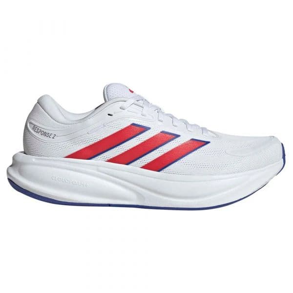 Adidas Sapatilhas de Running Response 2 Cloud White / Pure Ruby / Core Black 42 2/3