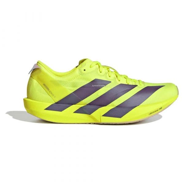 Adidas Sapatilhas de Running Adizero Adios 9 Solar Yellow / Aurora Plum / Powder Plum 36 2/3