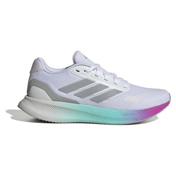 Adidas Sapatilhas de Running Runfalcon 5 Cloud White / Halo Silver / Core Black 40 2/3