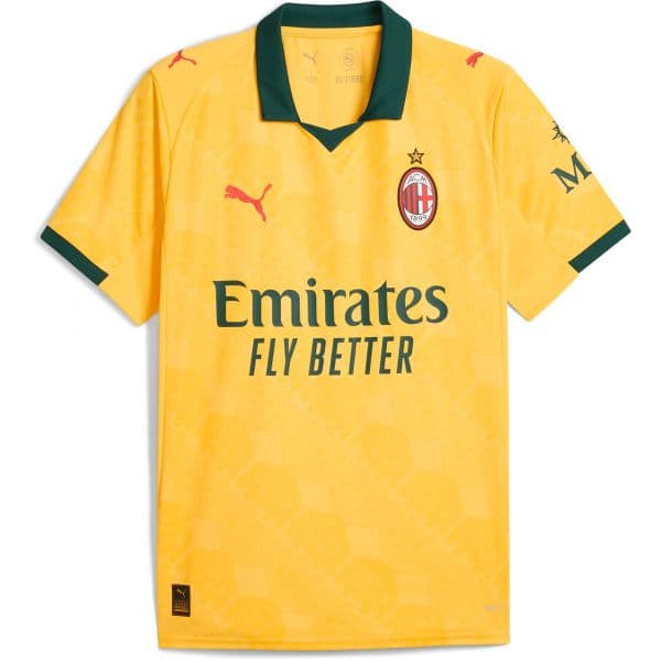 Puma Camisa Acm 3rd Jersey Replica 2025/26 779979-03 M Amarelo