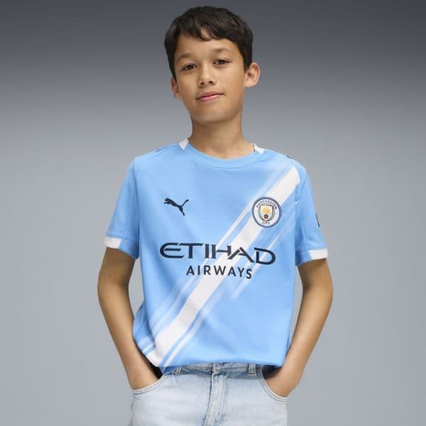 Puma Camisa Mcfc Home Jersey Replica 2025/26 780341-01 164 Azul