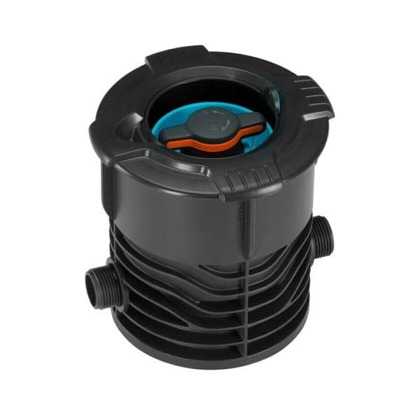 Gardena Conector de Mangueira 8264-20 Regulador e Válvula de Corte Preto