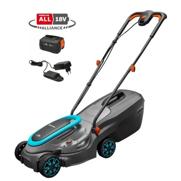 GARDENA Conjunto Corta-Relvas Eléctrico 32/18v Powermax P4a