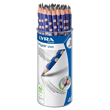 Lyra Lápis nº 2 HB Groove Slim Grafit Pack 48 Un.