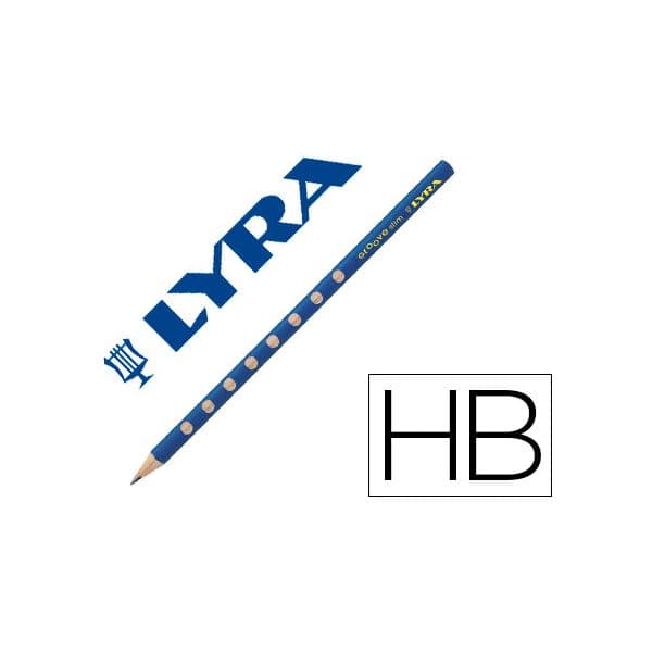 Lyra 12 un. Lápis Grafite Groove Slim HB - 1760100