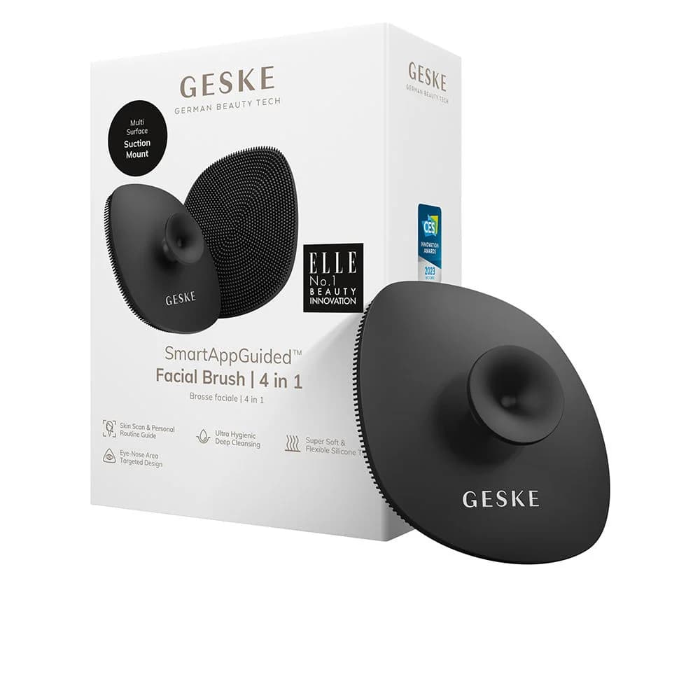 Geske Escova Facial 4 em 1 Smart App Guided Preto/Cinza