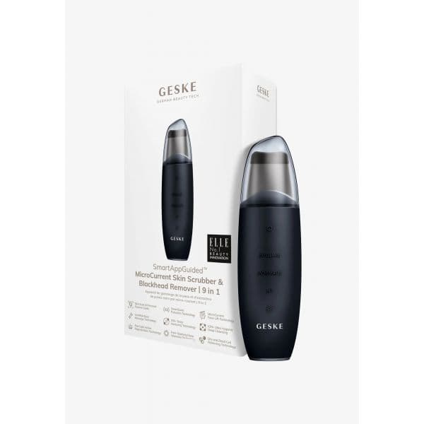 Geske MicroCurrent Skin Scrubber & Blackhead Remover 9 em 1 Bl