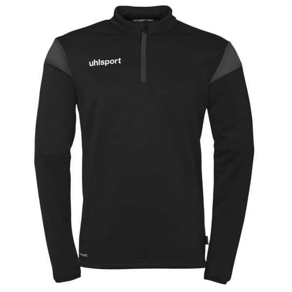 Uhlsport Squad 27 1/4 Zip Top Sweatshirt 1002258-011 3XL Preto