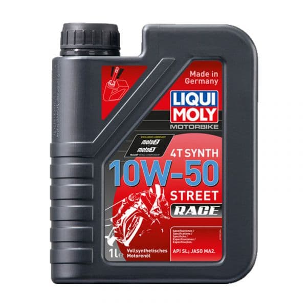 Liqui Moly Motorbike 4T Synth Street Race 10W50 1L - 1502