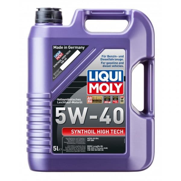 Liqui Moly Óleo de Motor Syntoil High Tech 5W40 5L