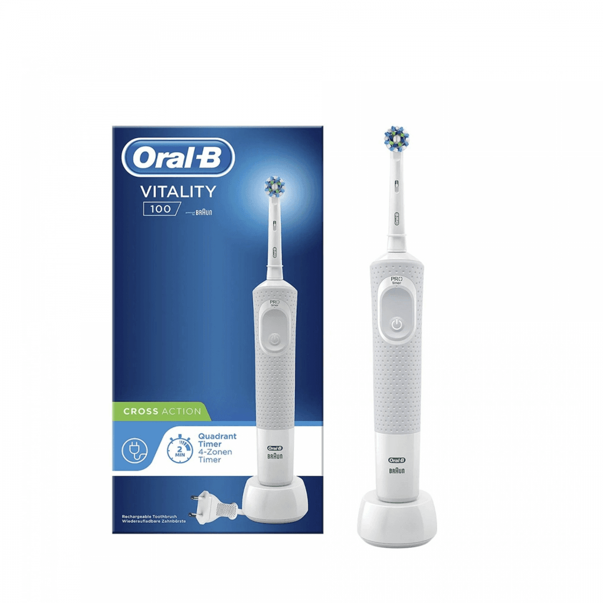 Braun Oral-B Vitality 100 Cross Action White