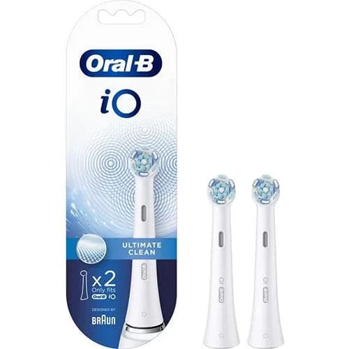 Braun Recarga Escova Dentes Oral-B IO 2x Ultimate Clean Branco